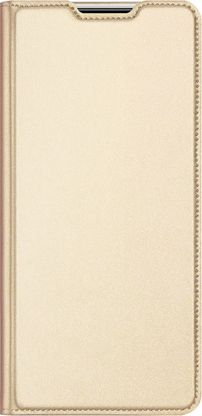 Mbështjellës Dux Ducis Skin Pro për Poco M4 Pro 5G, me kapak, xhep kartelash dhe mbajtëse, Gold