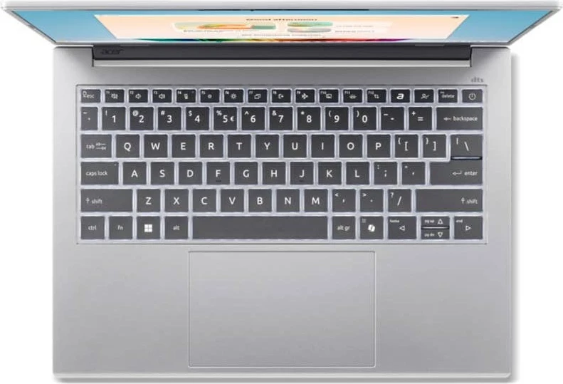 Kompjuter Acer Aspire 14 AI OLED A14-53M-52FA, 14 inç, Core Ultra 5, 16GB/512GB, argjendtë