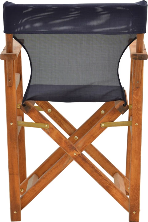 Karrige regjisori, dru ahu i fortë, ngjyrë arre - pëlhurë e zezë Nexus