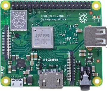 Mini-kompjuter Raspberry Pi Model A+, 1.4GHz, 0.512GB, Wi-Fi, Bluetooth