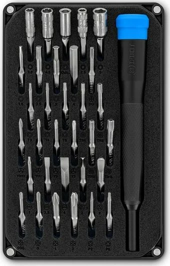 Set bitash precize iFixit Moray EU145475-1, 33 pjesë (32 bita + mbajtës 4 mm), set