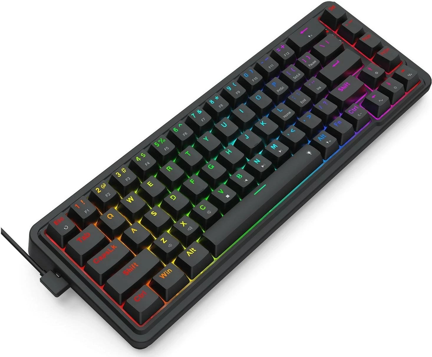 Tastierë Redragon K709-RGB NOVA, RGB, mekanike, e zezë
