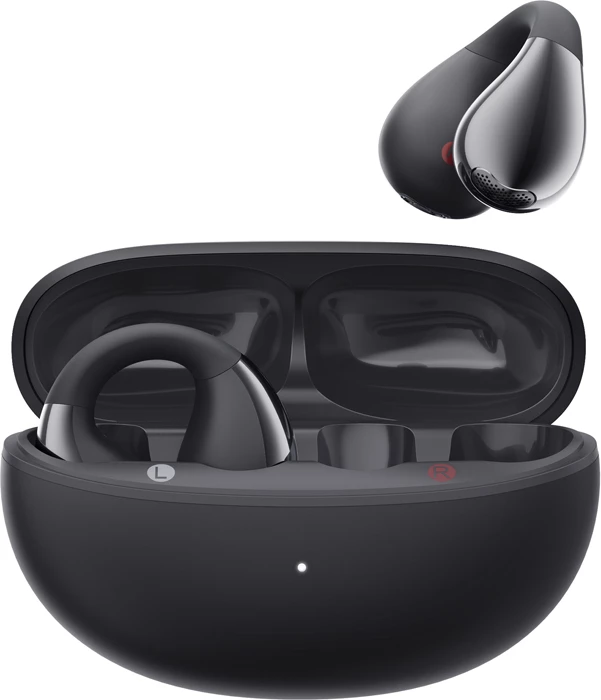 Kufje TWS open-ear me kapëse QCY Crossky Clip C30S T33S, LDAC Hi-Res, Bluetooth 6.0, deri 40h me kuti karikimi, e zeza