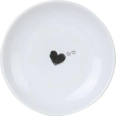 Set pjatash për ëmbëlsira, porcelan, 4 copë, Hermia, NNYO10DUS4885734