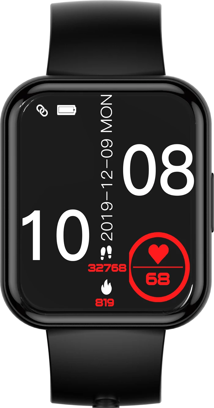 Smartwatch Choetech WT001, 1.91", IP67, Bluetooth 5.0, 300 mAh, e zezë