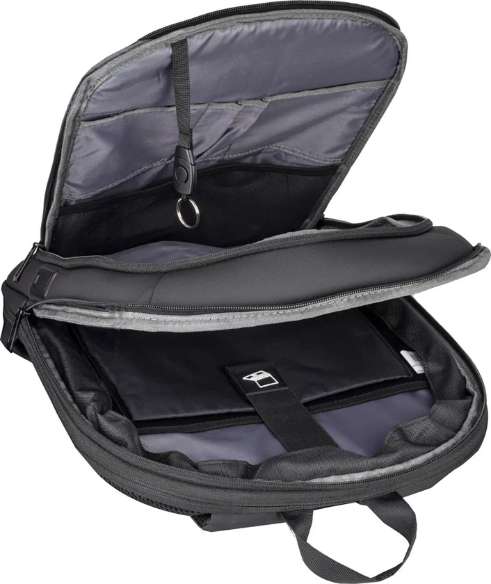 Çantë shpine Addison 316015 për laptop 15.6", e zezë