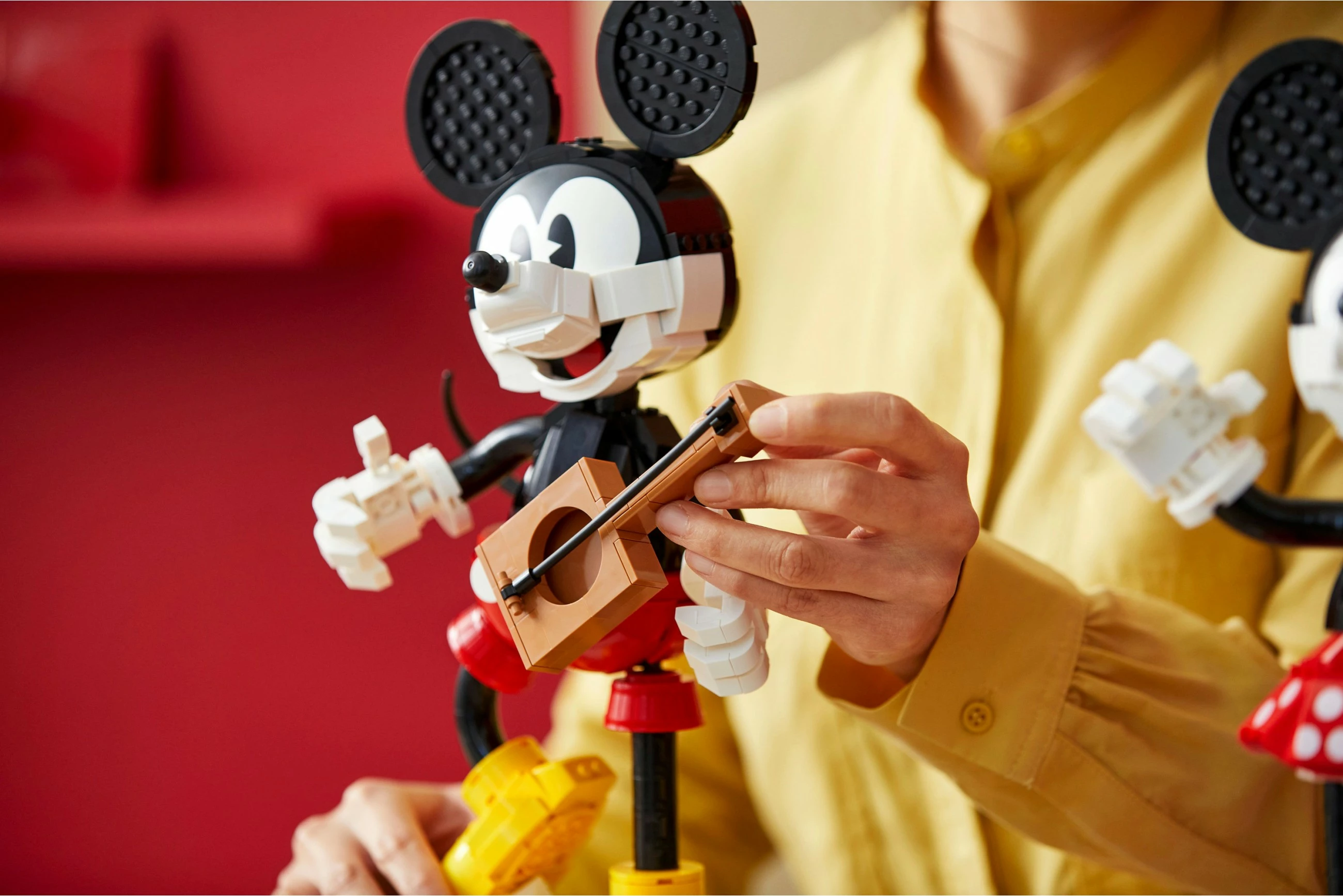 Set ndërtimi LEGO Classic Mickey Mouse & Minnie Mouse, 1739 pjesë, plastikë
