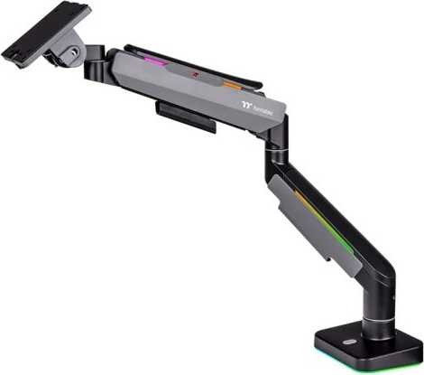 Krah monitori Thermaltake Single RGB Gaming, 17-49 inç, rrotullim 360°, ngjyrë e zezë