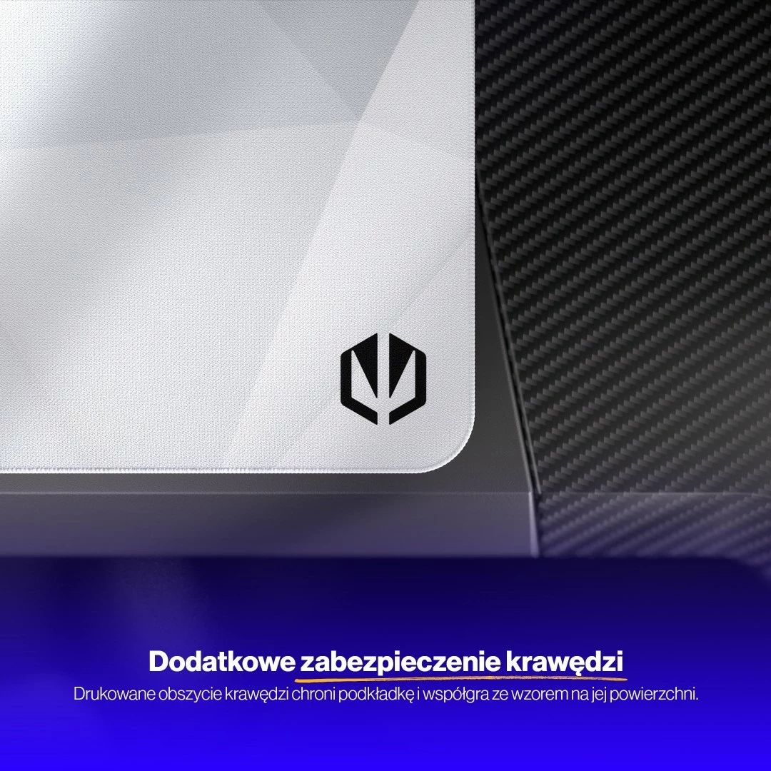 Mauspad Endorfy Crystal Onyx XL, e bardhë