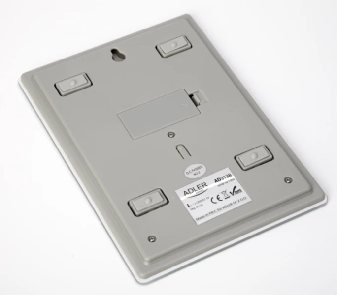 Peshore kuzhine ADLER AD3138 W 5 kg/1 g, LCD, TARE, e bardhë