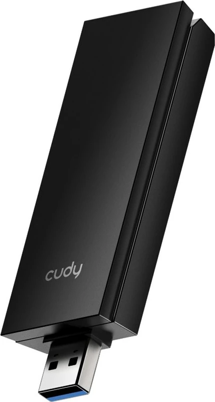 Kartë rrjeti wireless USB CUDY WU6500, 2x2 antena, e zezë