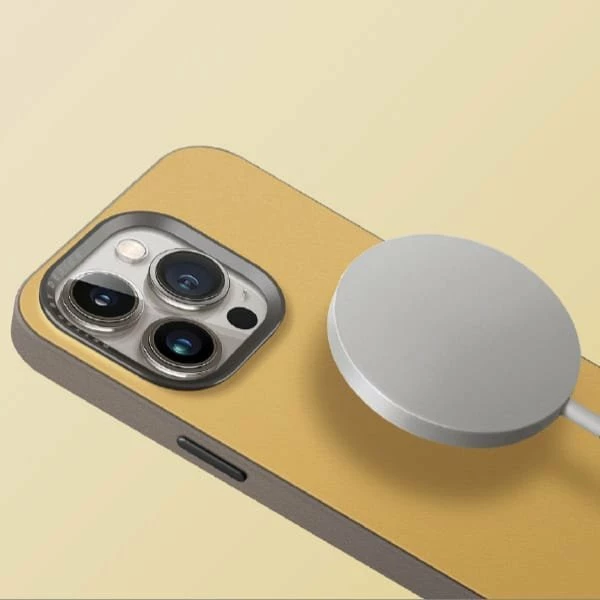 Mbështjellës Uniq Lyden DS për Apple iPhone 15 Pro Max, Magclick, plastik, blu-zi