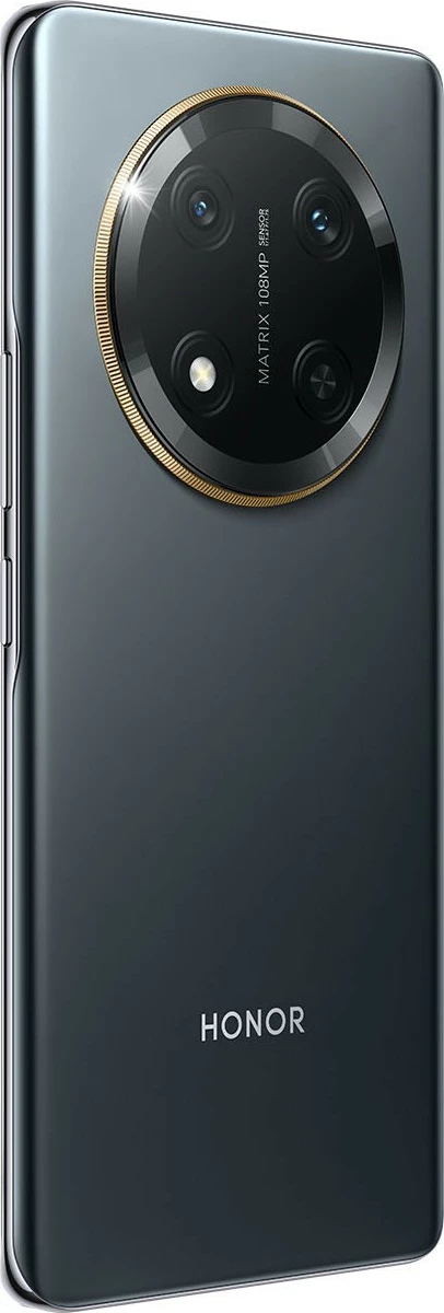 Celular Honor Magic7 Lite, 8 GB, 256 GB, 108 MP, Android 14, Ngjyrë e zezë, Titanium