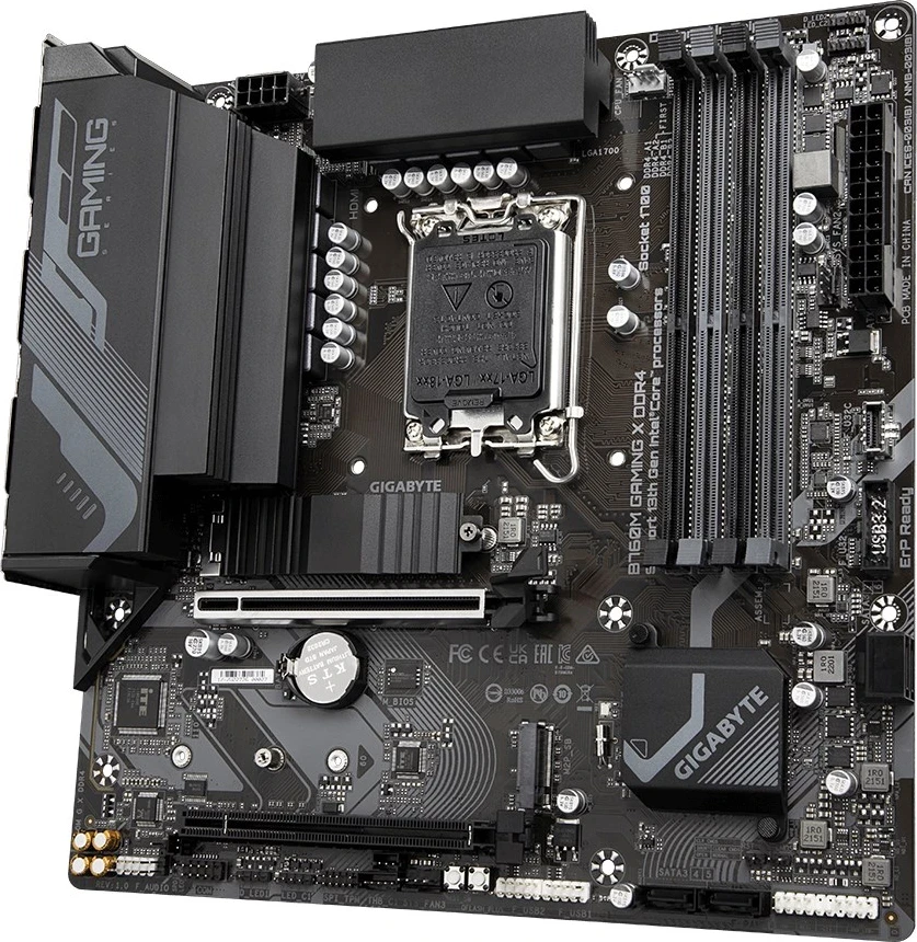 Pllaka amë Gigabyte B760M GAMING X DDR4, micro ATX, LGA 1700