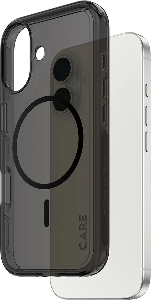 Mbështjellës PanzerGlass CARE BY FLAGSHIP CASE URBAN EXP për celular, transparent i errët