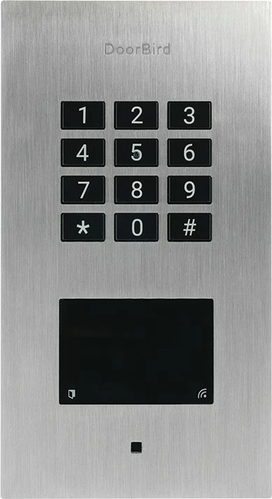 Sistem kontrolli hyrje DoorBird A1121, IP, nënndërtim, çelik inox
