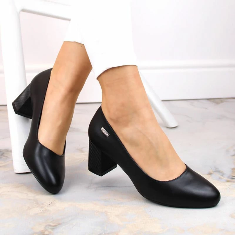 Këpucë Sergio Leone femra, të zeza