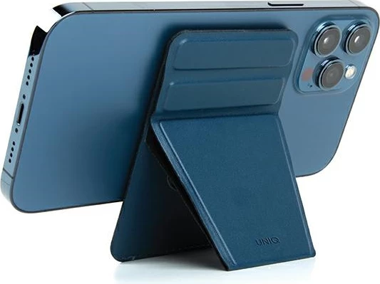 Mbështjellës magnetik për telefon UNIQ Lyft, mbajtës kartelash, Blu