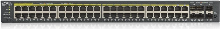 Switch Zyxel GS1920-48HPV2, Gigabit Ethernet, PoE, i zi