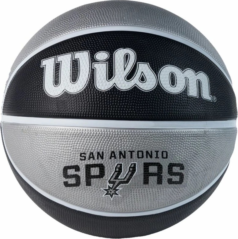 Top Basketbolli Wilson, NBA Team San Antonio Spurs, Ngjyrë e zezë dhe argjendi