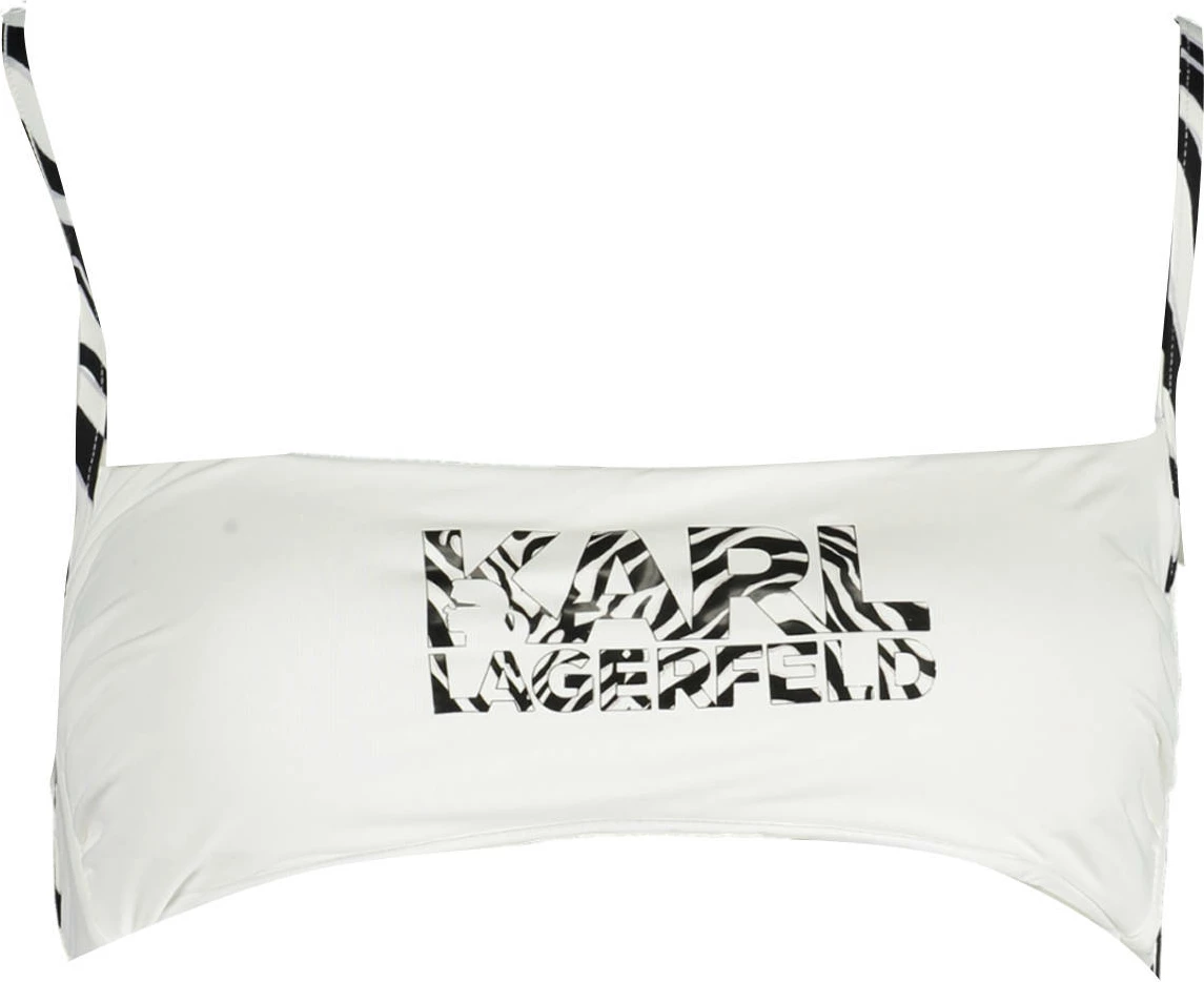 Bikine KARL LAGERFELD BEACHWEAR për femra, të bardha