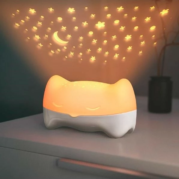 Projektor Benbat Hooty Owl PS188, për fëmijë, i bardhë