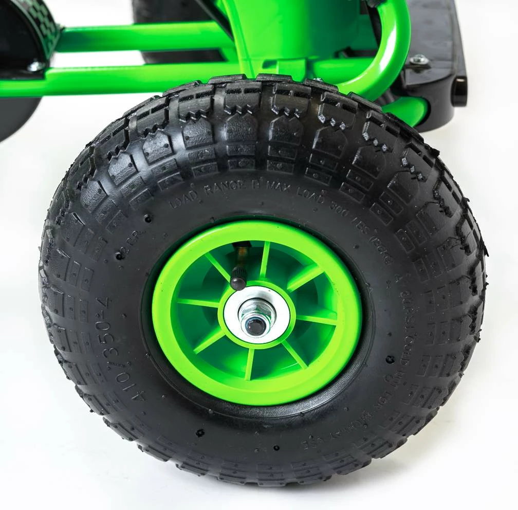 Gokart me pedale, Baby Mix, Razor, transmision përpara/mbrapa me frirrotullim, frenë dore në boshtin e pasëm, rrota të frymueshme 25 cm, moshat 3-8 vjeç, blu