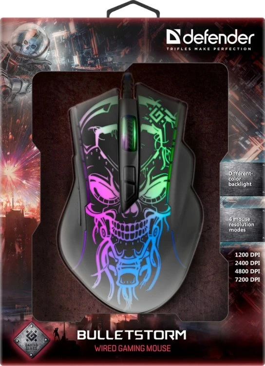 Maus Gaming Defender GM-928, 7200 DPI