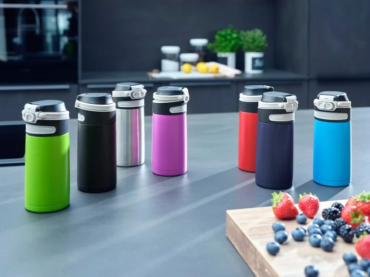 Gotë termike Leifheit 3249, 350 ml, e zezë/gjelbër