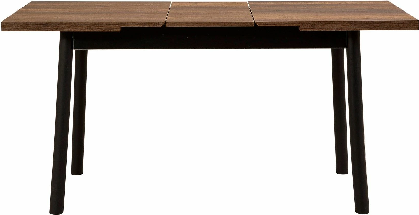 Set tavoline e zgjatshme me karrige (4 copë), Hanah Home, Oliver, açl.barok-black V2