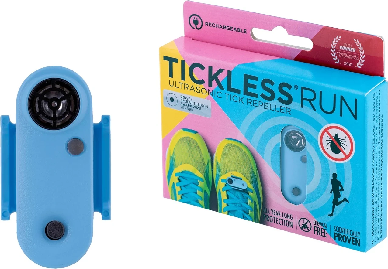 Repelues kundër rriqrave TICKLESS Run, Blu