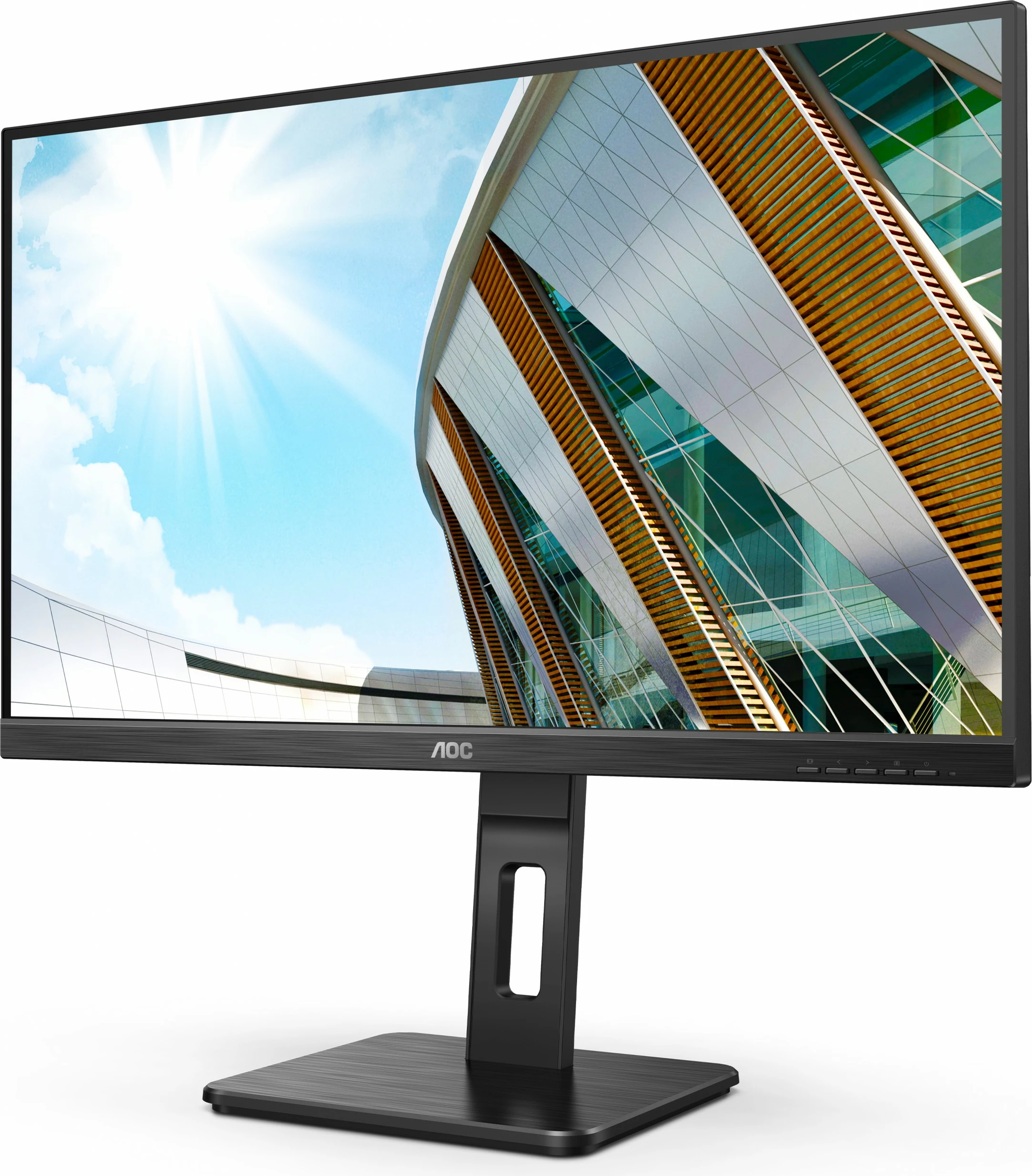 Monitor AOC U27P2CA, 27", 4K Ultra HD, LED, E zezë