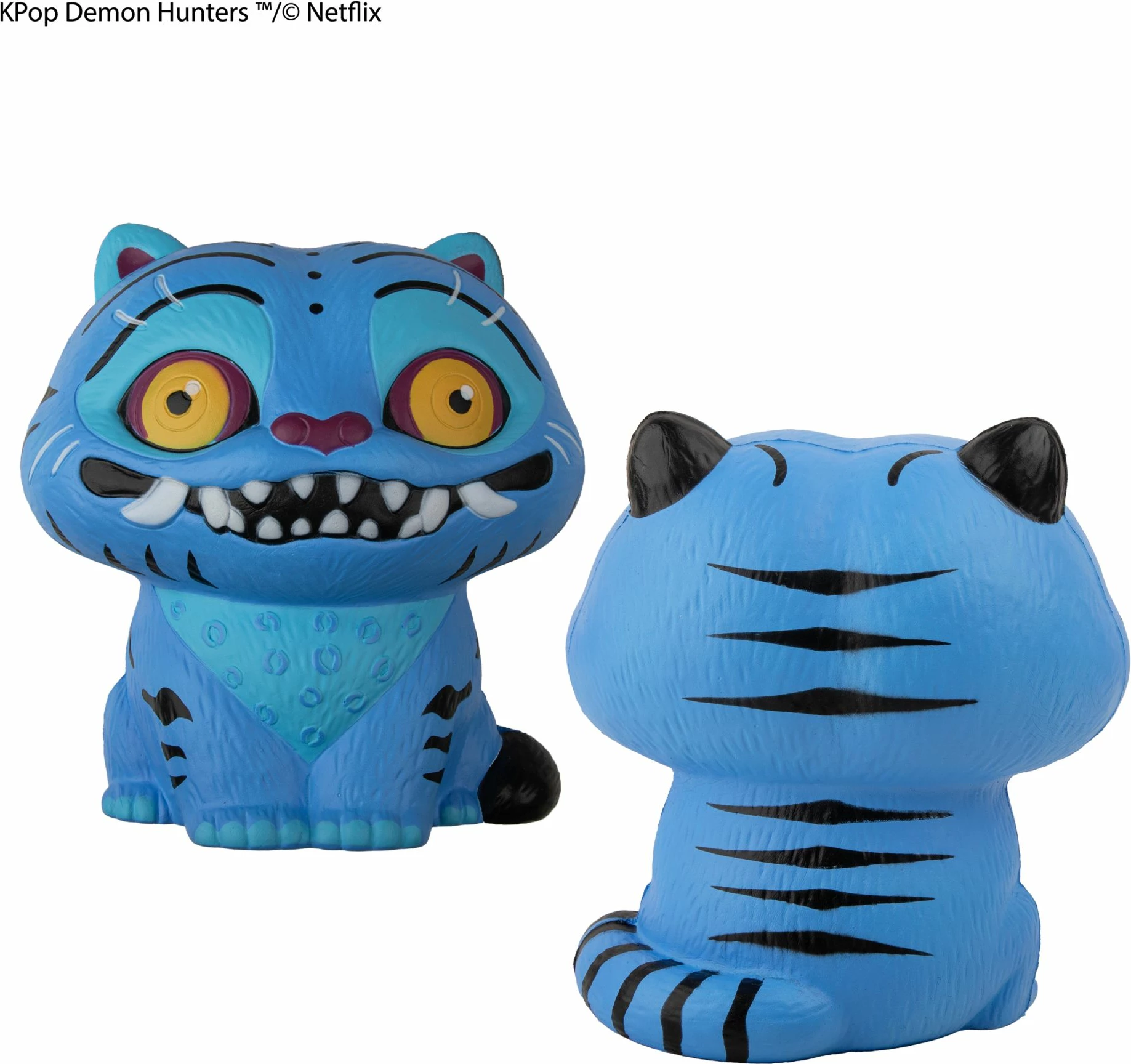 Figurinë squishy antistres Fame Bros. Ltd KPop Demon Hunters Derpy 10 cm, blu