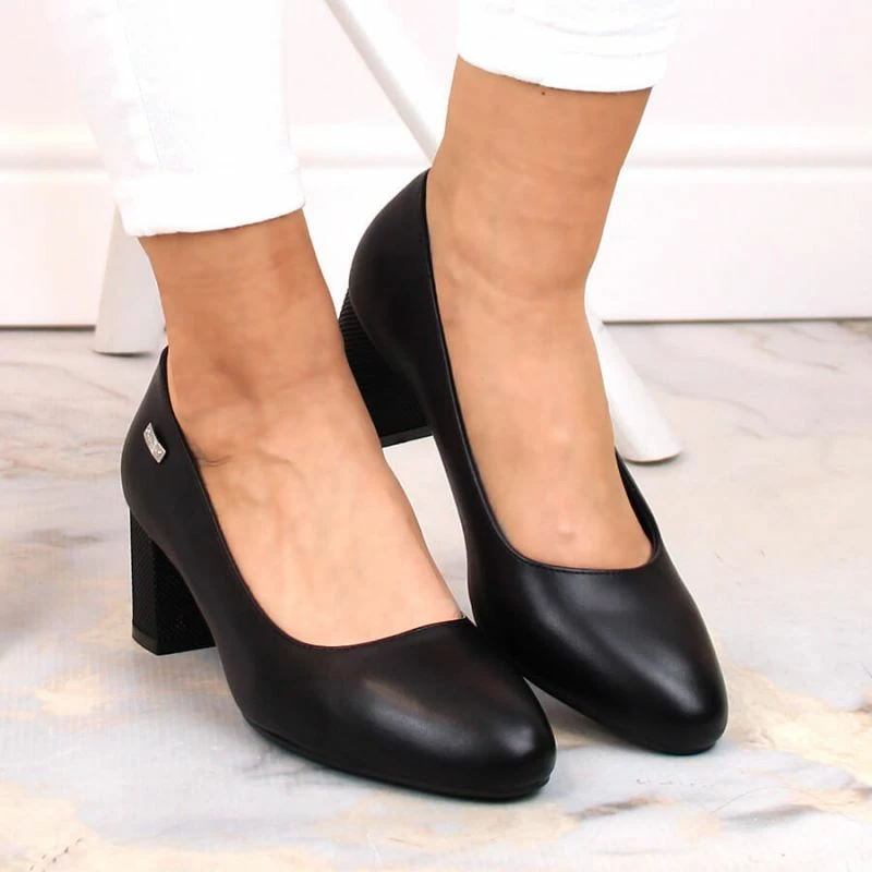 Këpucë Sergio Leone femra, të zeza