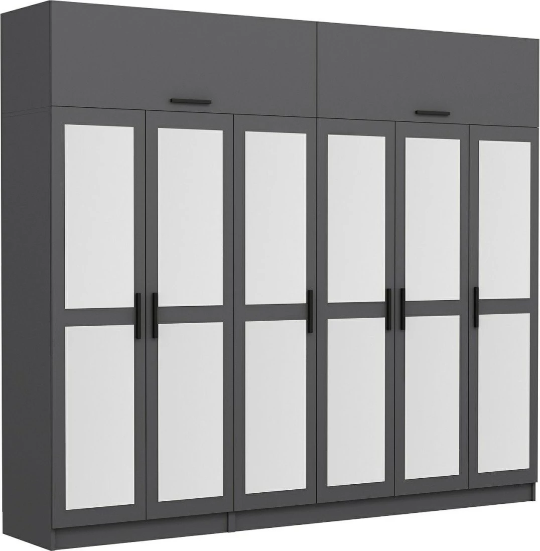 Dollap Skye Decor, ngjyrë antracit, 5279