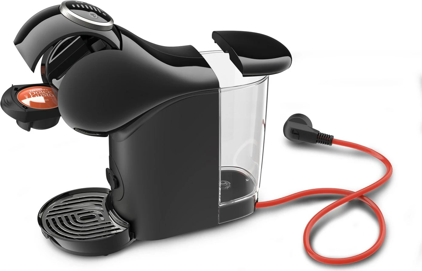 Aparat kafeje Krups Genio 2 KP3408, gjysmë-automatik, 0.8 L, i zi