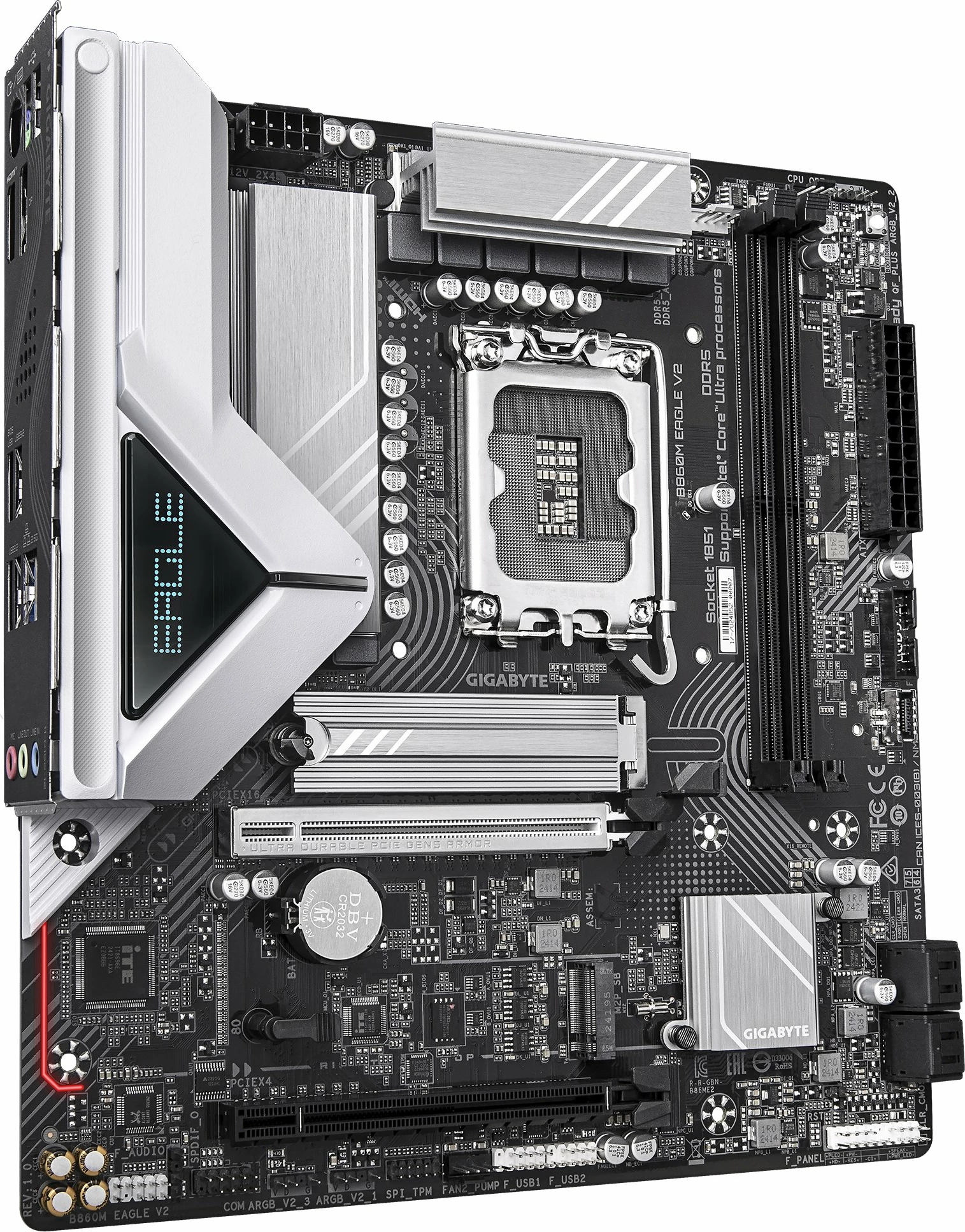 Pllakë amë Gigabyte B860M EAGLE V2 Micro ATX, LGA 1851, DDR5 deri 128GB