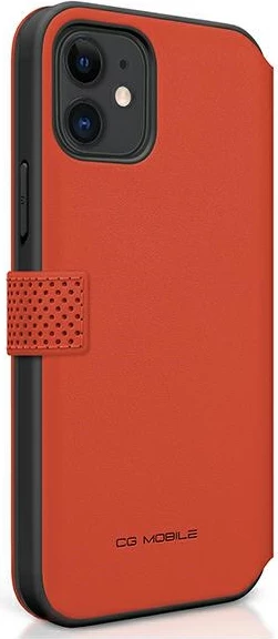 Mbështjellës Ferrari On Track Perforated për iPhone 12 mini, i kuq, me kapak