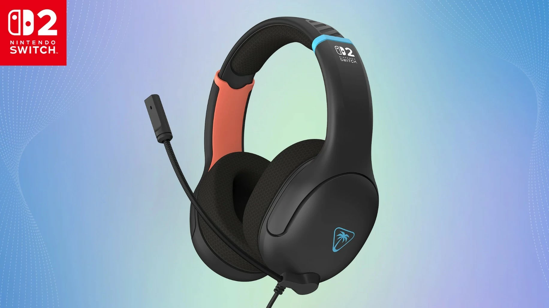 Kufje Turtle Beach Airlite Fit Wired, 3.5mm, over-ear, me mikrofon flip-up mute, për Nintendo Switch, Charcoal-Black