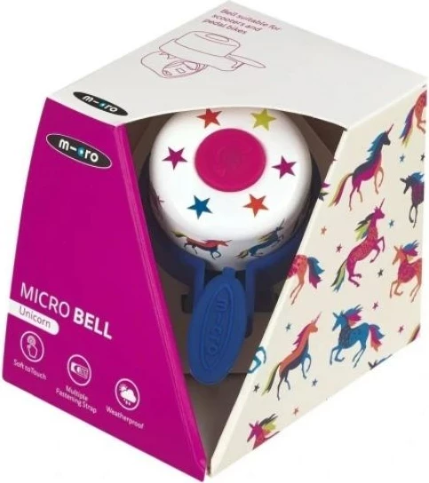 Zile Micro për trotinet ose biçikletë, unicorn, Blu