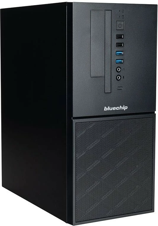 Kasë bluechip BUSINESSline T3300, i3-14100, 16GB RAM, 500GB SSD, DVD±RW, e zezë