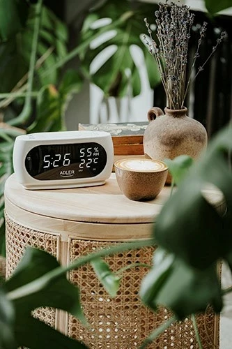 Orë alarmi Adler AD 1186, e bardhë