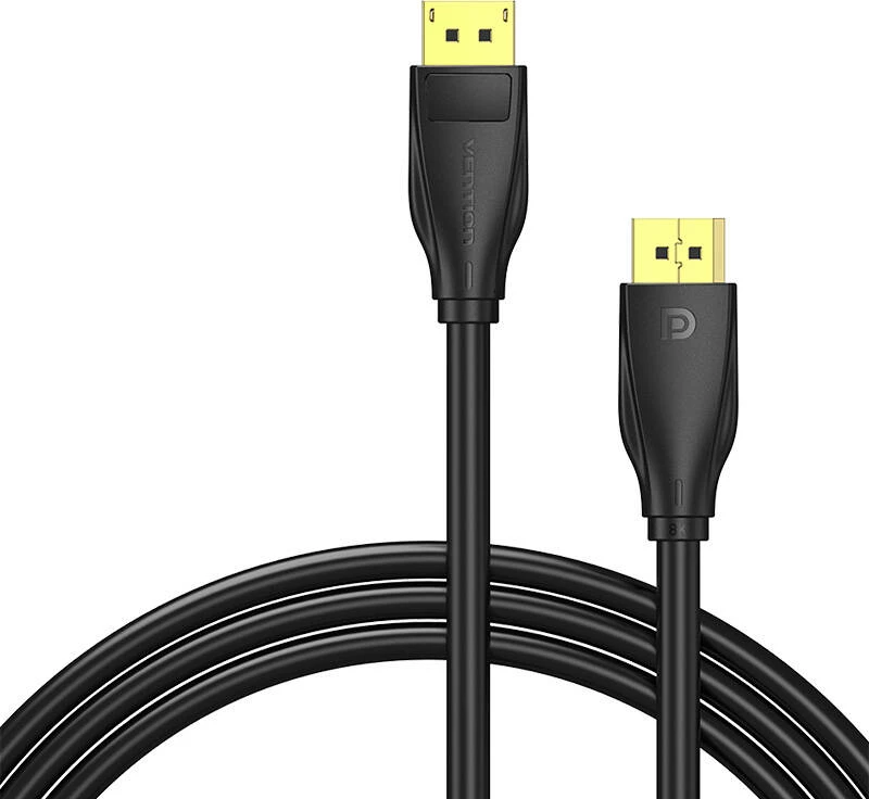 Kabllo DisplayPort Vention HCCBI, 3m, 8K 60Hz/4K 120Hz, e zezë