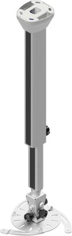 Mbajtës tavani për projektor Edbak PMV200W, i bardhë, rregullueshëm 65-100 cm