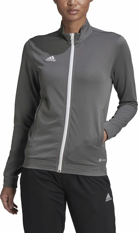 Xhaketë sportive pa kapuç adidas për femra, ngjyrë gri