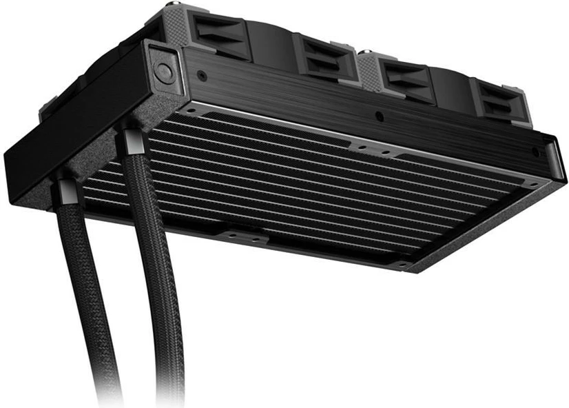 Ftohës uji Sharkoon S80 RGB, 2x12cm, për procesor, RGB, i zi