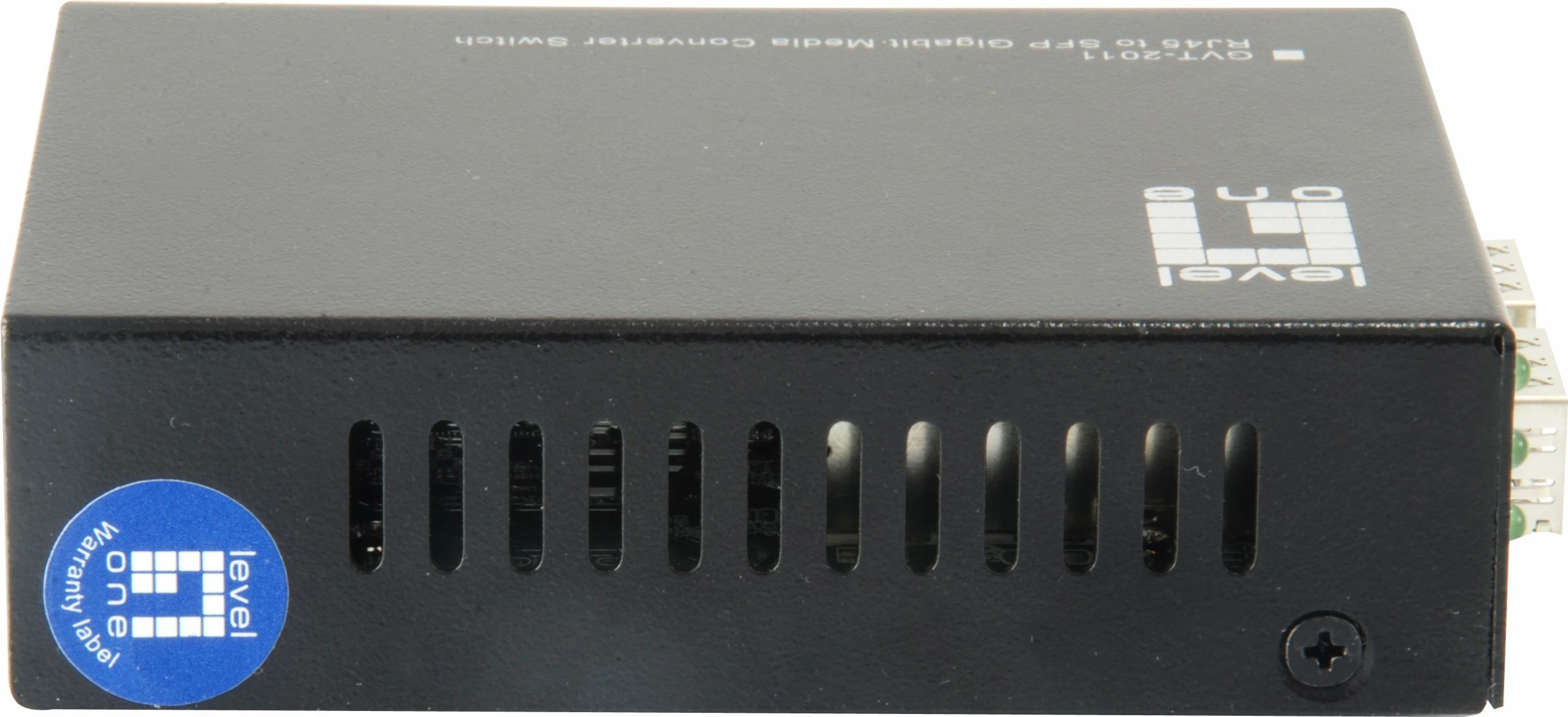 Konvertues media LevelOne GVT-2011, 2 x SFP, 1 x RJ45, Gigabit Ethernet