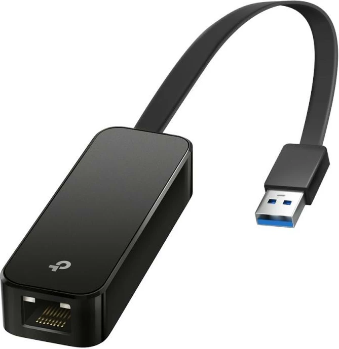 adapter rrjeti USB 3.0 në RJ45 Gigabit, TP-Link UE306, 1000 Mbps, Plug & Play, i zi