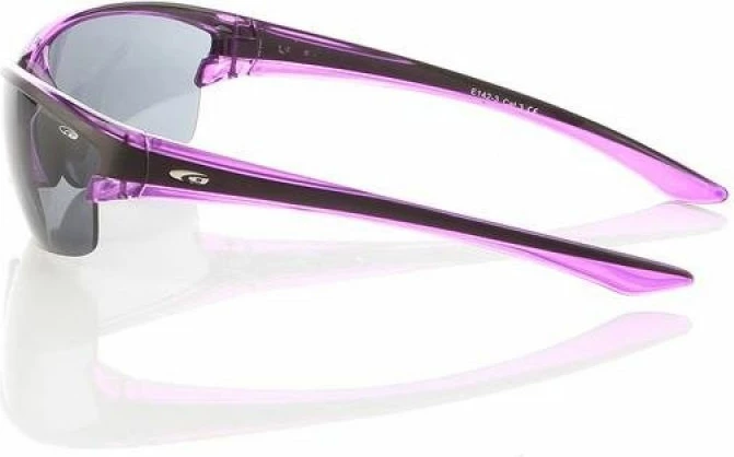 Syze dielli Goggle, të zeza/më të purpurta