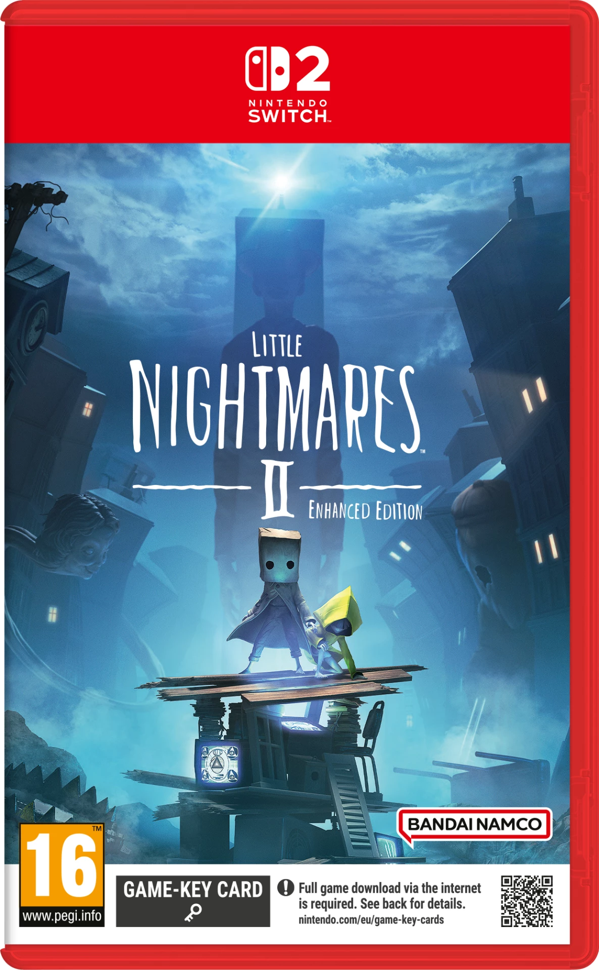 Video lojë Bandai Namco Little Nightmares II Enhanced Edition për Nintendo Switch 2, PEGI 16